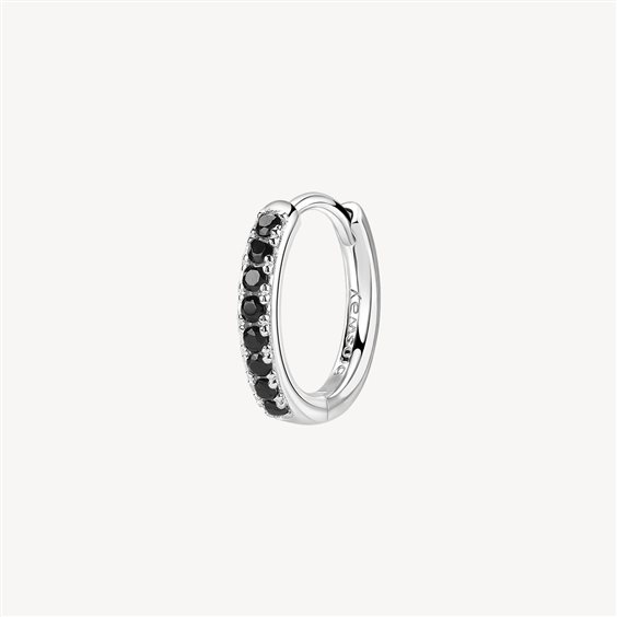 Einzelner Ohrring Brosway Dame FANCY MISTER BLACK in Silber Zirconia FMB85 - FMB85